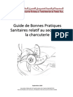 Guide de Bonnes Pratiques Sanitaire Du Secteur de La Charcuterie 09 2020