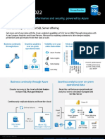 SQL Server 2022: An Industry Leader in Performance and Security, Powered by Azure