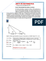 Exercícios Trigonometria Enen e Outros