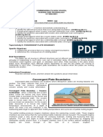 Q1-Week 5-Convergent Plate Boundary