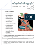 Teste de Ortografia 4 Bimestre