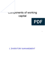 Components of Working Capital