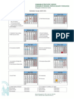 Calendario Escolar Sevilla 20-21