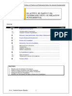 Contabilidad Financiera 2 - El Activo, El Pasivo y El Patrimonio Neto