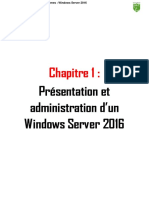 Chapitre 1 - PARTIE 1 - Comprendre Le Fonctionnement de Windows Server