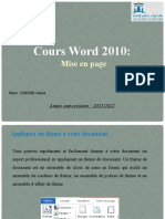 Cours: Mise en Page