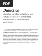 Didáctica 