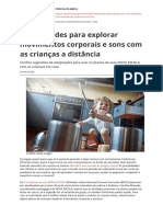 14 Atividades para Explorar Movimentos Corporais e Sons Com As Criancas A Distanciapdf