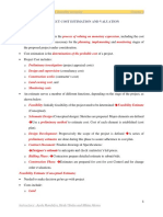 Chapter Five: Project Cost Estimation and Valuation: Contract, Specification and Quantity Surveying