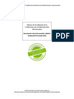 Informe de Revalidacion de La Certificacion Documento Uncio 2021