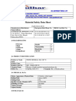 MSDS Vaselina Líquida