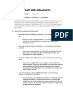 Debate Antihistaminicos - Rodrigo Vera Carbajal