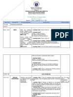 Weekly Home Learning Plan Grade 6-Justice: Schools Division of Misamis Oriental Kimaya Integrated School