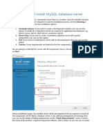 Steps To Install MYSQL