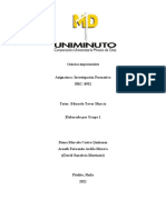 Actividad Evaluativa 5 - Investigación Formativa