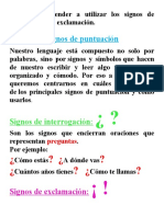 Signos de Interrogación y Exclamación - Clase