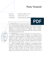 Parte Notarial