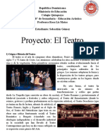 El Teatro - Trabajo Escrito