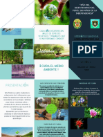 Triptico de Turismo y Ecología