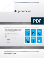 Niveles de Prevención