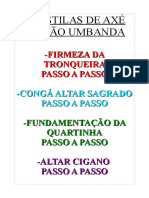 Apostilas de Axé Edição Umbanda