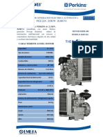 Generador Con Motor Perkins MODELO 404D - MGE-22A 21.3KW AUTOMATICA