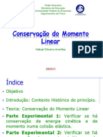 Conservação Do Momento Linear