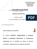 Encuadre Planeacion Educativa