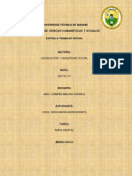 Legislación Mapa Mental