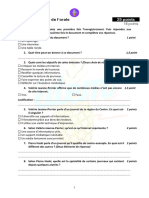 Compréhension de L'orale: Exercice 1