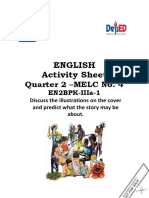 English Activity Sheet: Quarter 2 - MELC No. 4