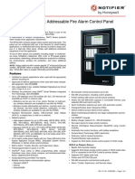 Intelligent Addressable Fire Alarm Control Panel: General