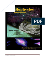 Biophysics: An Introduction I