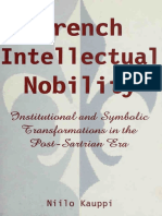 Kauppi, N. French Intellectual Nobility