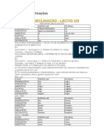 Iii, Iv & V Declinações