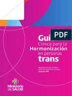 Guía Clinica para La Hormonización en Personas Trans 2016