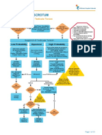 Acute Painful Scrotum: ALGORITHM-Suspicion For Testicular Torsion