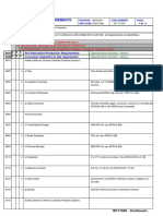 Inspection & Testing Requirements Scope:: Test and Inspection Per