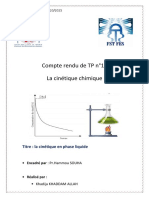 Cinetique en Phase Liquide