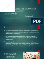 Clima de Opinion - Corriente de Opinion - Ideologia - Imaginario