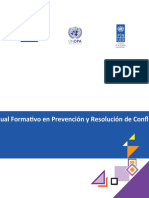 Manual Formativo en Prevención y Resolución de Conflictos