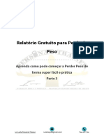 Relatório Gratuito para Perda de Peso