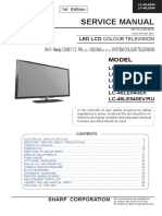 Service Manual: Wi-Fi Ready / DVB-T / C PAL / Secam System Colour Television