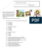 Teste Diagnóstico de Religião