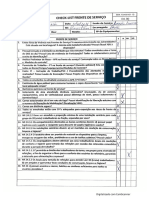 Check List - Armação e Preparação - Linha de Transmissão