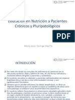 Alimentacion en Pacientes Con Enfermedades Cronicas