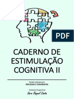 Atenção Caderno de Estimulação Cognitiva II Dislexia e Disgrafia Sara R Costa