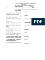 Examen Parcial Maquinas Electricas