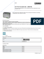 Power Supply Unit - QUINT-PS/1AC/24DC/40 - 2866789: Product Description