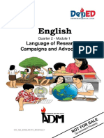 English10 Q2 Mod1 LanguageofResearchCampaignsandAdvocacies